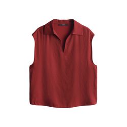 someday Shirtbluse mit Polokragen - Zlaya - rot (40037)