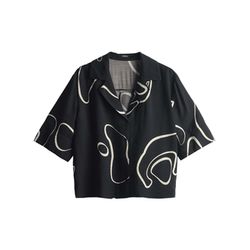 someday Printbluse - Zesora - schwarz (900)