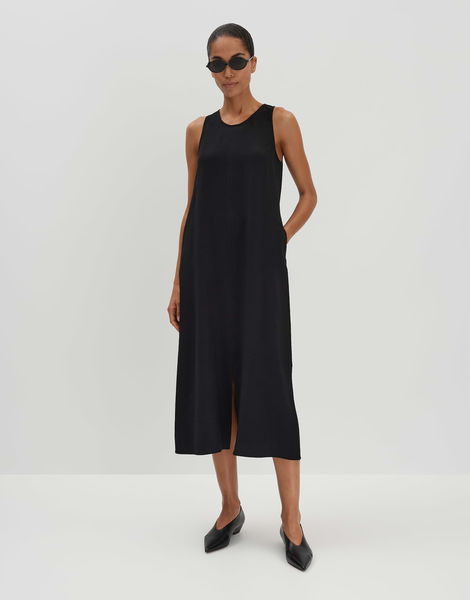 someday Trägerkleid mit sportlichem Rückenausschnitt - Qhili - schwarz (900)