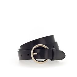 Vanzetti Ceinture en cuir (25 mm) - noir (0790)