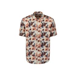 No Excess Shirt with allover print - blue/brown (134)