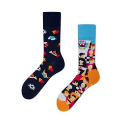 Many Mornings Chaussettes - Fans United - bleu/orange (00)