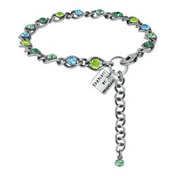 Konplott Armband - Magic Fireball - blau/grün/silver (0040)