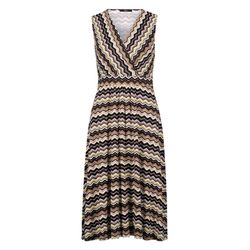 Zero Midikleid - beige/braun/schwarz (7898)
