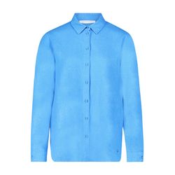 Betty & Co Linen blouse - blue (8096)