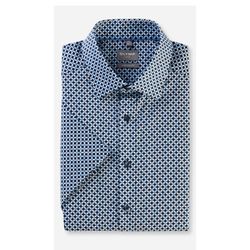 Olymp Comfort fit: Chemise - bleu (18)