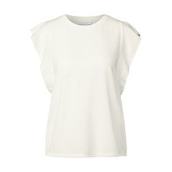 Street One Studio Top with flounces - white (10108)