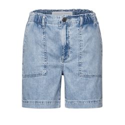 Street One Studio Paperbag denim shorts - beige (17065)