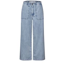 Street One Studio Paperbag Wide Leg Jeans - blau (17063)