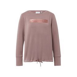 comma Statement sweatshirt with artwork & lacing - pink (4424)