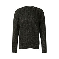 s.Oliver Red Label Gerippter Multi-Colour-Strickpullover aus Baumwollmix - schwarz (99W1)