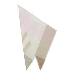 s.Oliver Red Label Dreieckstuch mit Schachbrett-Muster - pink (41N6)