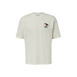 s.Oliver Red Label T-shirt with Peanuts artwork in a relaxed fit - white (03D4)