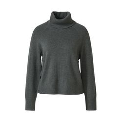 s.Oliver Red Label Rollkragenpullover mit seitlichem Knopf-Detail  - grau (97W3)