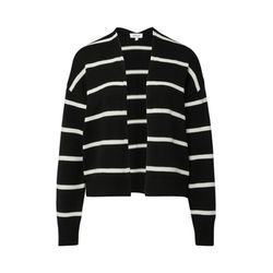 s.Oliver Red Label Gestreifter Cardigan aus Baumwollmix - schwarz/weiß (99X4)