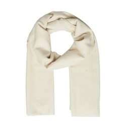 s.Oliver Red Label Wide scarf with sequin details - beige (0407)