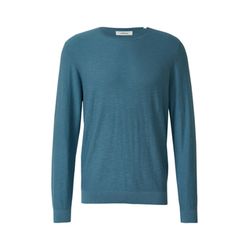 s.Oliver Red Label Strickpullover mit Flammgarnstruktur - blau (6244)