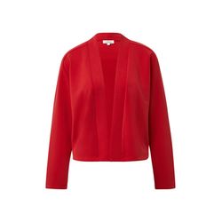s.Oliver Red Label Verschlussloser Cardigan aus Scuba-Stoff   - rot (3384)