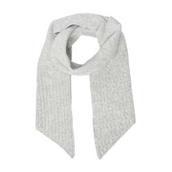 s.Oliver Red Label Strick-Schal mit Zick-Zack-Muster - grau (9400)