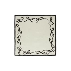 s.Oliver Black Label Eleganter Seidenschal - beige/schwarz (07D3)