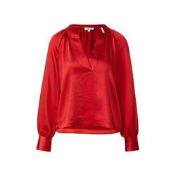 s.Oliver Red Label Tunikabluse aus Satin-Stoff - rot (3384)
