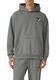 s.Oliver Red Label Kapuzen-Sweatshirt im Relaxed Fit mit Peanuts-Artwork - grau (97D3)