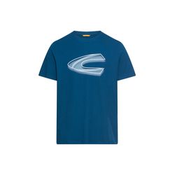 Camel active T-Shirt mit Print - blau (46)