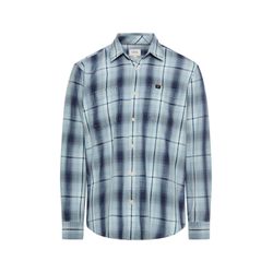 Camel active Langarmhemd mit Brusttasche - grau (46)