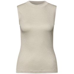 Street One Glittery top - beige (16351)