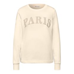 Street One Sweatshirt mit Wording - beige (26351)