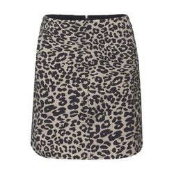 Street One Wool-look skirt with studs - beige (26351)