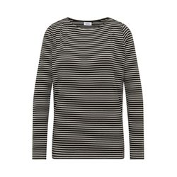 Cecil Gestreiftes Langarmshirt - grün (27406)