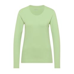 Cecil Basic Langarmshirt - grün (17373)