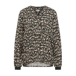 Cecil Bluse mit Tunnelzug - grün (37406)