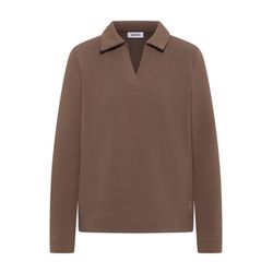 Cecil Poloshirt in Unifarbe - beige (17570)
