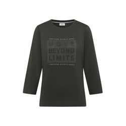 Cecil Shirt mit Schmucksteinen - grün (37406)