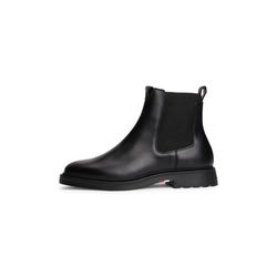 Tommy Hilfiger Lightweight leather Chelsea boot - black (BDS)