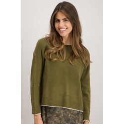 Signe nature Pullover aus Wollstrick - grün (15)