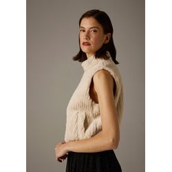 More & More Gilet en fausse fourrure - beige (0031)