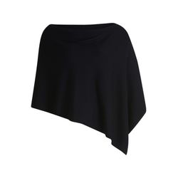 Betty Barclay Strick-Poncho - schwarz (9045)