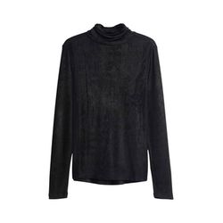 someday Shimmering turtleneck shirt - Kirsa - black (900)