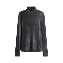 someday Shimmering turtleneck shirt - Kirsa - gray (80015)