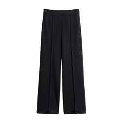 someday Wide-leg pants - Cevil fine - black (900)