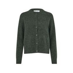 Samsøe & Samsøe Woll-Cardigan - grün (DARK EVERGREEN MEL)