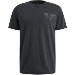 PME Legend T-shirt with front print - blue (Blue)