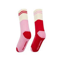 Many Mornings Socks - Red Romance - pink/red (00)