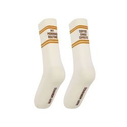 Many Mornings Socks - RUSH ROUTINE - beige/brown (00)