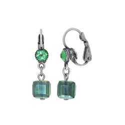 Konplott Earrings - Cubes - green (0040)