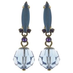 Konplott Ohrstecker - La Maitresse - blau (0040)