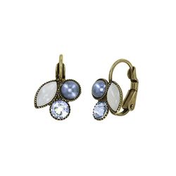 Konplott Earrings - Margarita - beige/blue (0040)